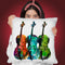 Cello Trio Throw Pillow By Mark Ashkenazi
