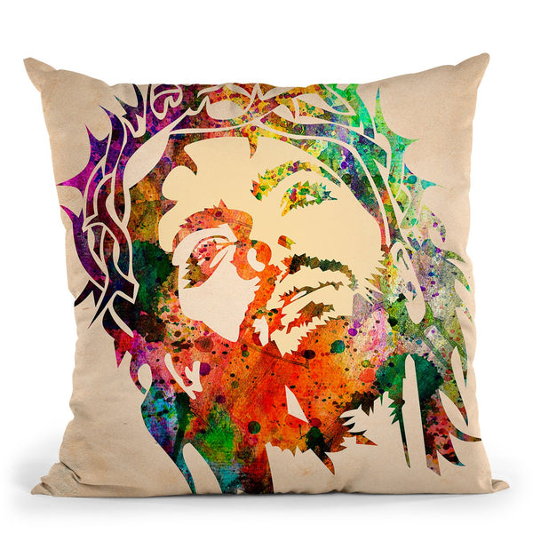 Jesus Throw Pillow By Mark Ashkenazi