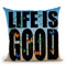 Life Is Good Throw Pillow By Mark Ashkenazi