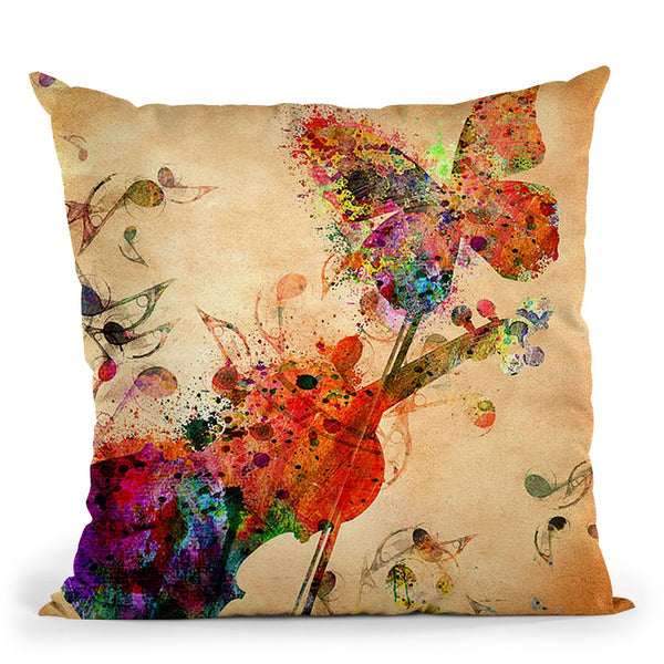 Love Music Throw Pillow By Mark Ashkenazi