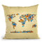 Map Of The World 1998 Throw Pillow By Mark Ashkenazi