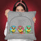 3 Owls Throw Pillow By Mark Ashkenazi