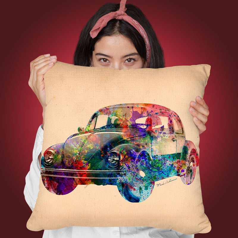Wallpaper Car Throw Pillow By Mark Ashkenazi