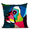 Boxer Throw Pillow By Mark Ashkenazi