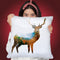 Deer I Throw Pillow By Mark Ashkenazi