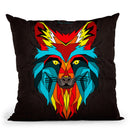 Fox Iii Throw Pillow By Mark Ashkenazi
