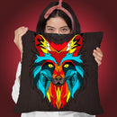 Fox Iii Throw Pillow By Mark Ashkenazi
