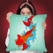 Koi Fish Iii Throw Pillow By Mark Ashkenazi
