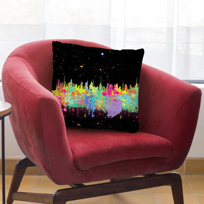Abstrace C T Throw Pillow By Mark Ashkenazi