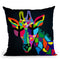 Giraffe Throw Pillow By Mark Ashkenazi