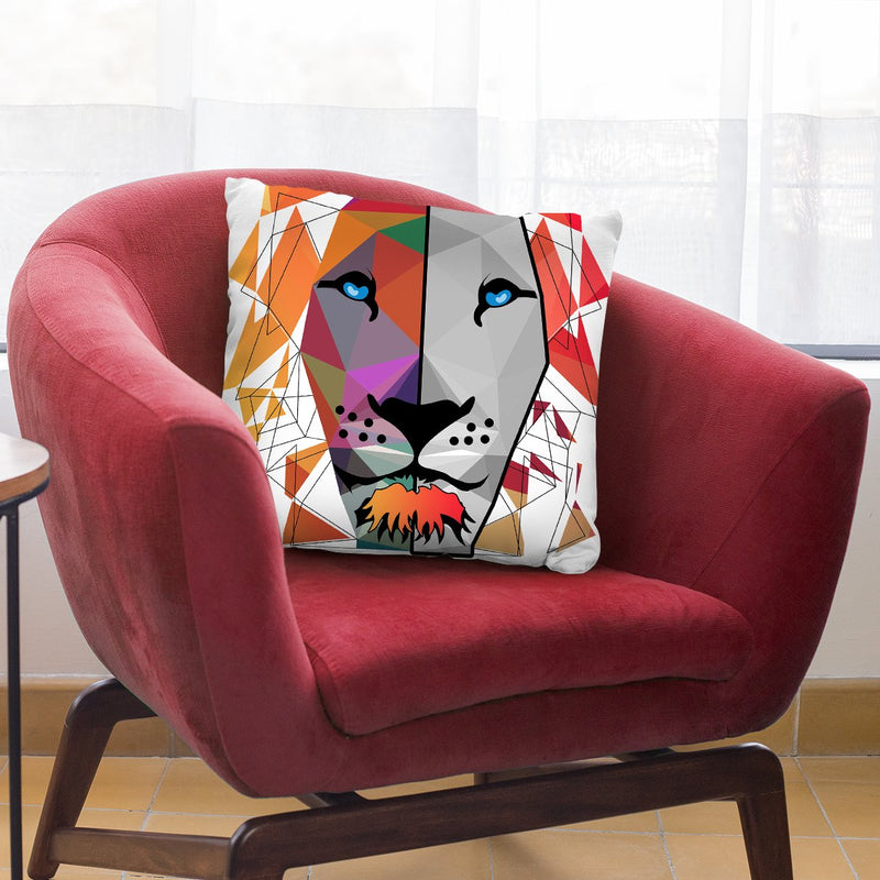 The King Throw Pillow By Mark Ashkenazi