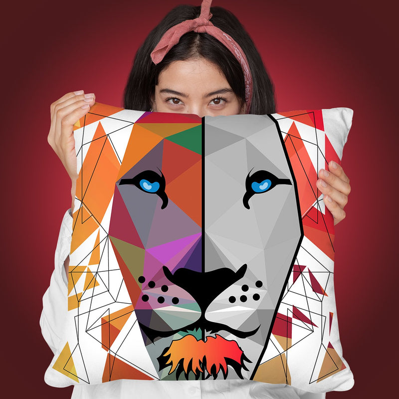 The King Throw Pillow By Mark Ashkenazi
