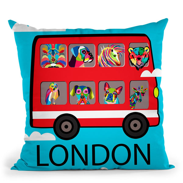 London Ii Throw Pillow By Mark Ashkenazi