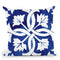 Andaluz Tile 1 Throw Pillow By Mercedes Lopez Charro