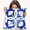 Andaluz Tile 1 Throw Pillow By Mercedes Lopez Charro