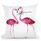 Flamingos Throw Pillow By Mercedes Lopez Charro