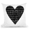 Grateful Heart Throw Pillow By Mercedes Lopez Charro