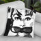Audrey Feathers Throw Pillow By Mercedes Lopez Charro