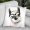 Llama Throw Pillow By Mercedes Lopez Charro