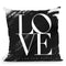 Love Is The New Black Throw Pillow By Mercedes Lopez Charro