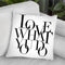 Love What You Do Throw Pillow By Mercedes Lopez Charro