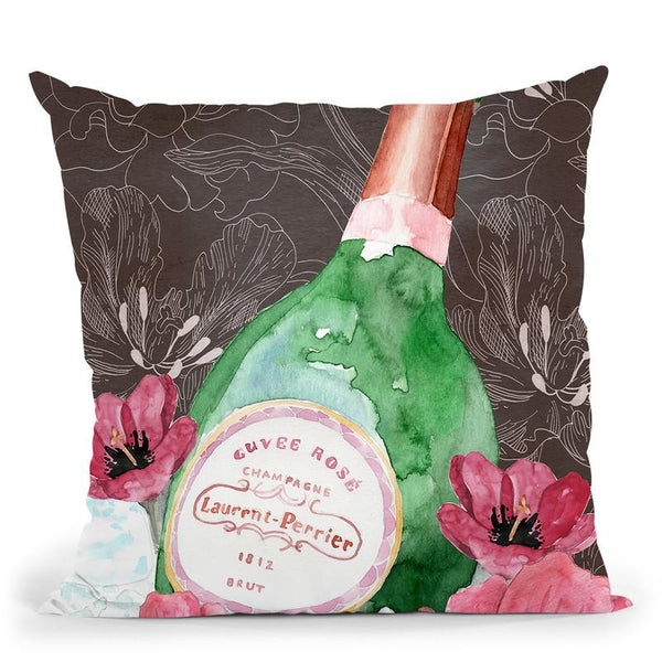 Lp Floral Throw Pillow By Mercedes Lopez Charro