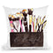 Make Up Brushes Throw Pillow By Mercedes Lopez Charro