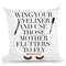 Mother Flutters Cushion Throw Pillow By Mercedes Lopez Charro