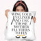 Mother Flutters Cushion Throw Pillow By Mercedes Lopez Charro