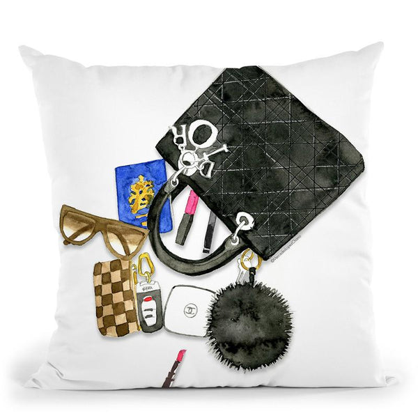 Bag Of Tricks Throw Pillow By Mercedes Lopez Charro