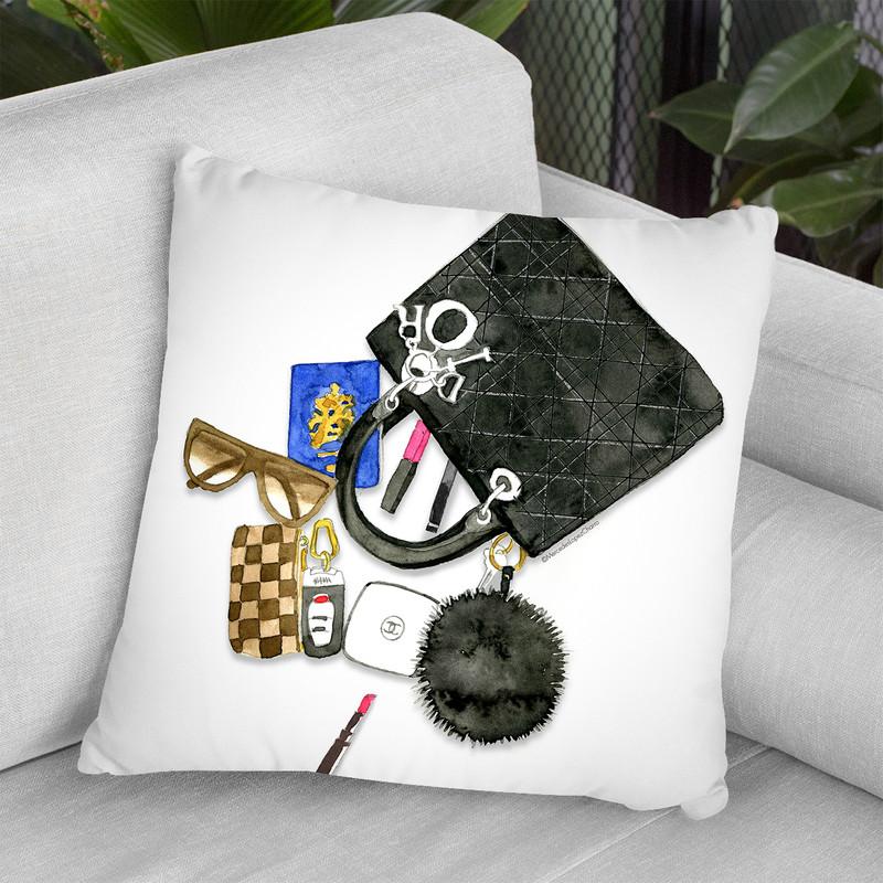 Bag Of Tricks Throw Pillow By Mercedes Lopez Charro