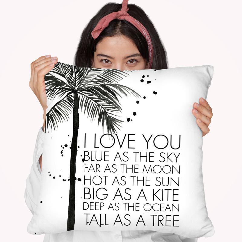 Tall As A Tree Throw Pillow By Mercedes Lopez Charro