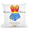 Wonderwoman Vintage Cusion Throw Pillow By Mercedes Lopez Charro