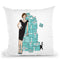 Tiffany Girl Light Throw Pillow By Martina Pavlova