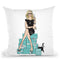 Tiffany New York Throw Pillow By Martina Pavlova