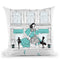 Tiffany Paris Throw Pillow By Martina Pavlova