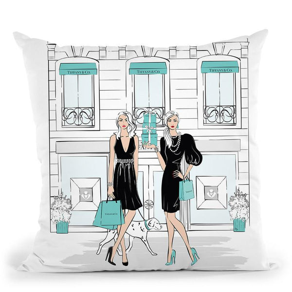 Watch Me Throw Pillow By Martina Pavlova