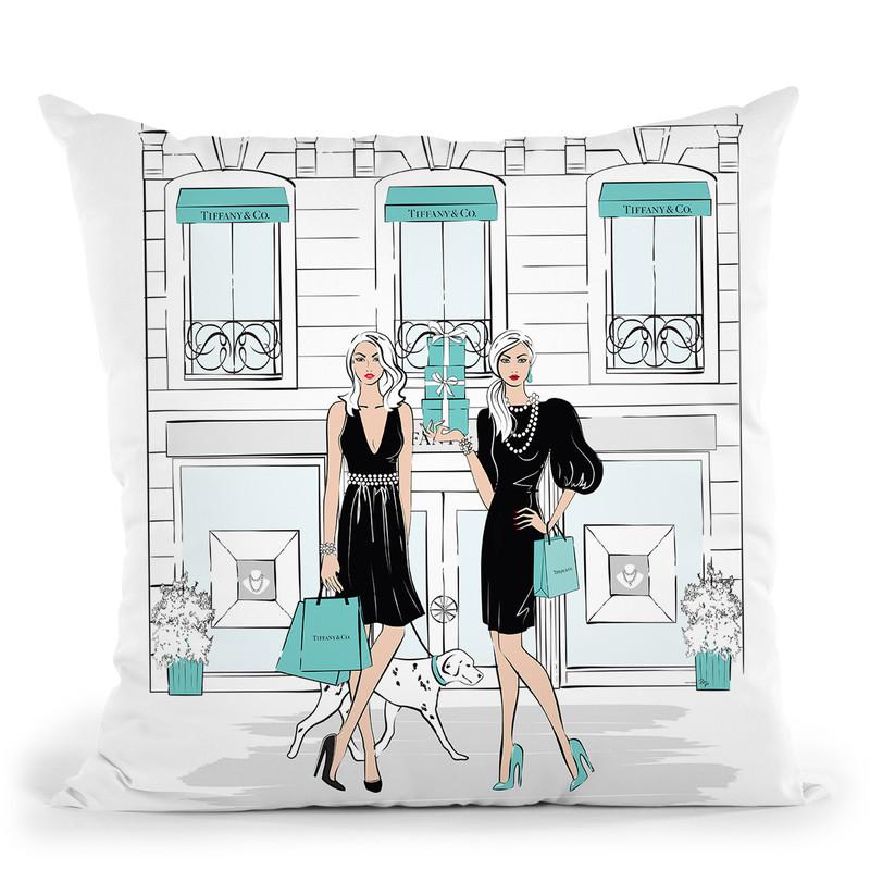 Watch Me Throw Pillow By Martina Pavlova
