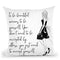 Accept Quote Throw Pillow By Martina Pavlova
