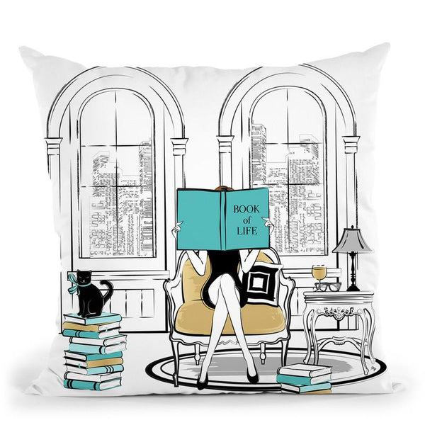 Book Of Life Throw Pillow By Martina Pavlova