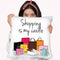 Cardio Throw Pillow By Martina Pavlova