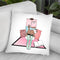 Coffee Girl Iii Throw Pillow By Martina Pavlova