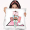 Coffee Girl Iii Throw Pillow By Martina Pavlova