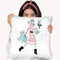Coffee Girl V Throw Pillow By Martina Pavlova