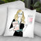 Coffee Girl X Throw Pillow By Martina Pavlova