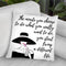 Living Quote Throw Pillow By Martina Pavlova
