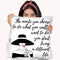 Living Quote Throw Pillow By Martina Pavlova