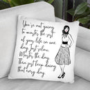 Master Quote Throw Pillow By Martina Pavlova