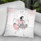 Shopping Throw Pillow By Martina Pavlova