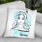 Blonde Throw Pillow By Martina Pavlova